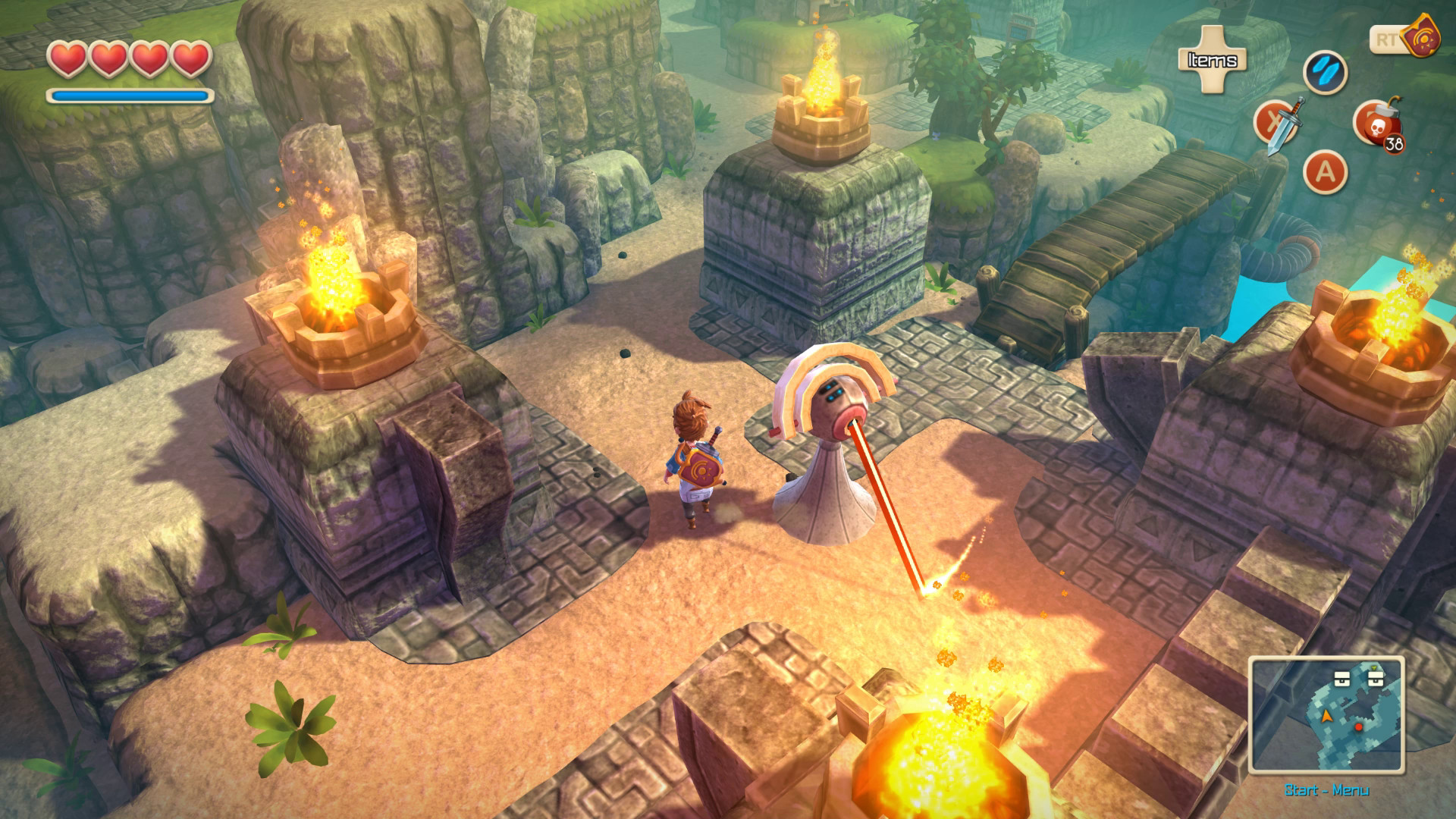 Скриншот: Oceanhorn: Monster of Uncharted Seas
