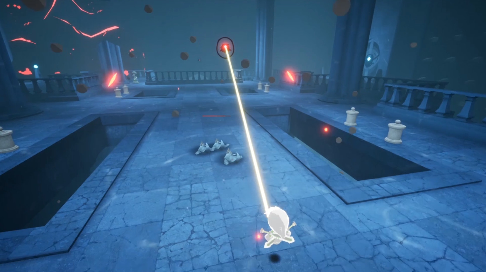 Скриншот: Blue Fire