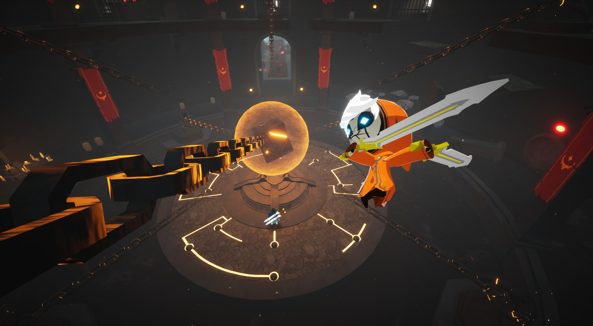 Скриншот: Blue Fire