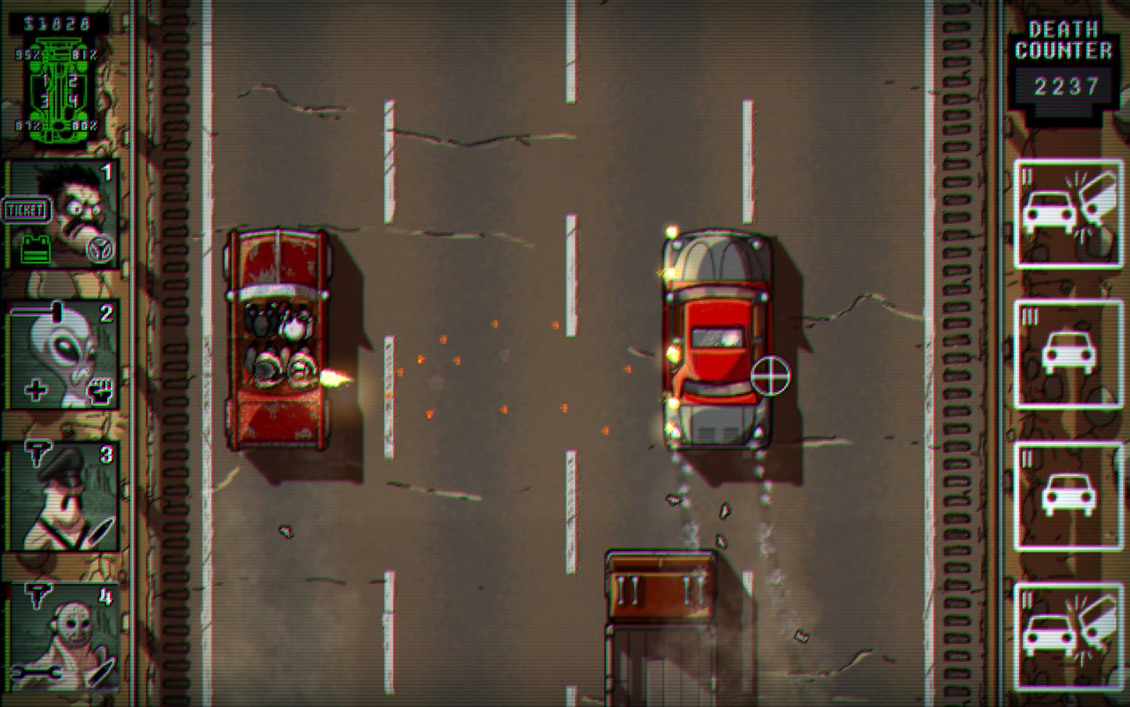 Скриншот: Death Skid Marks