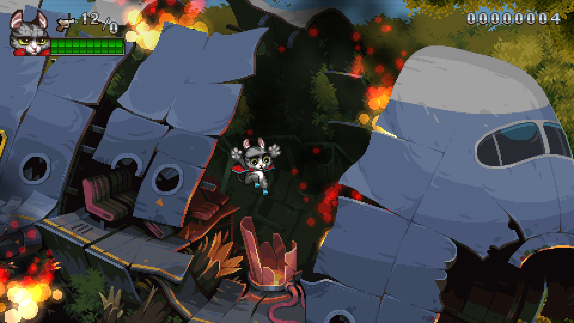 Скриншот: Super Catboy