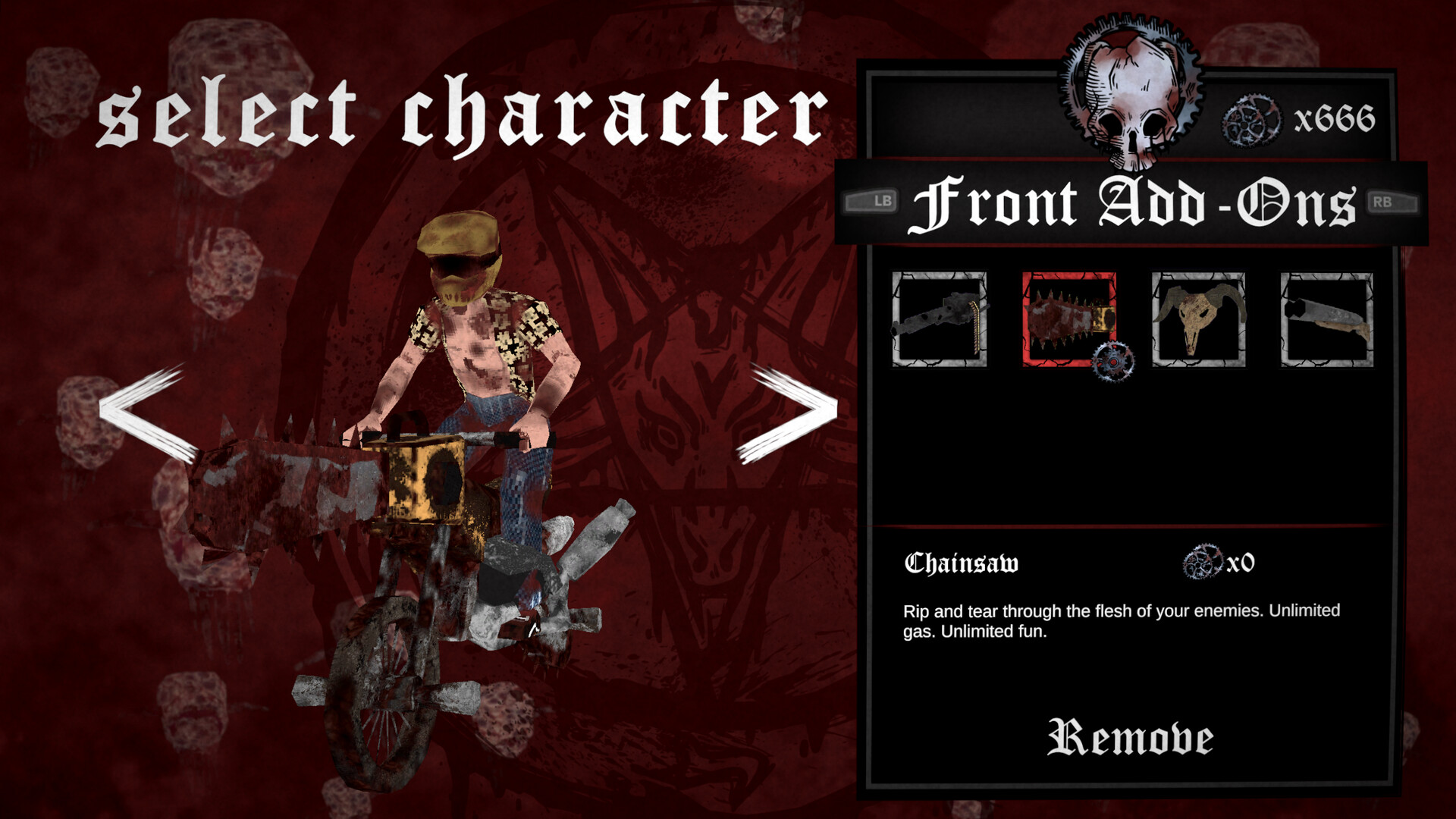 Скриншот: Motordoom