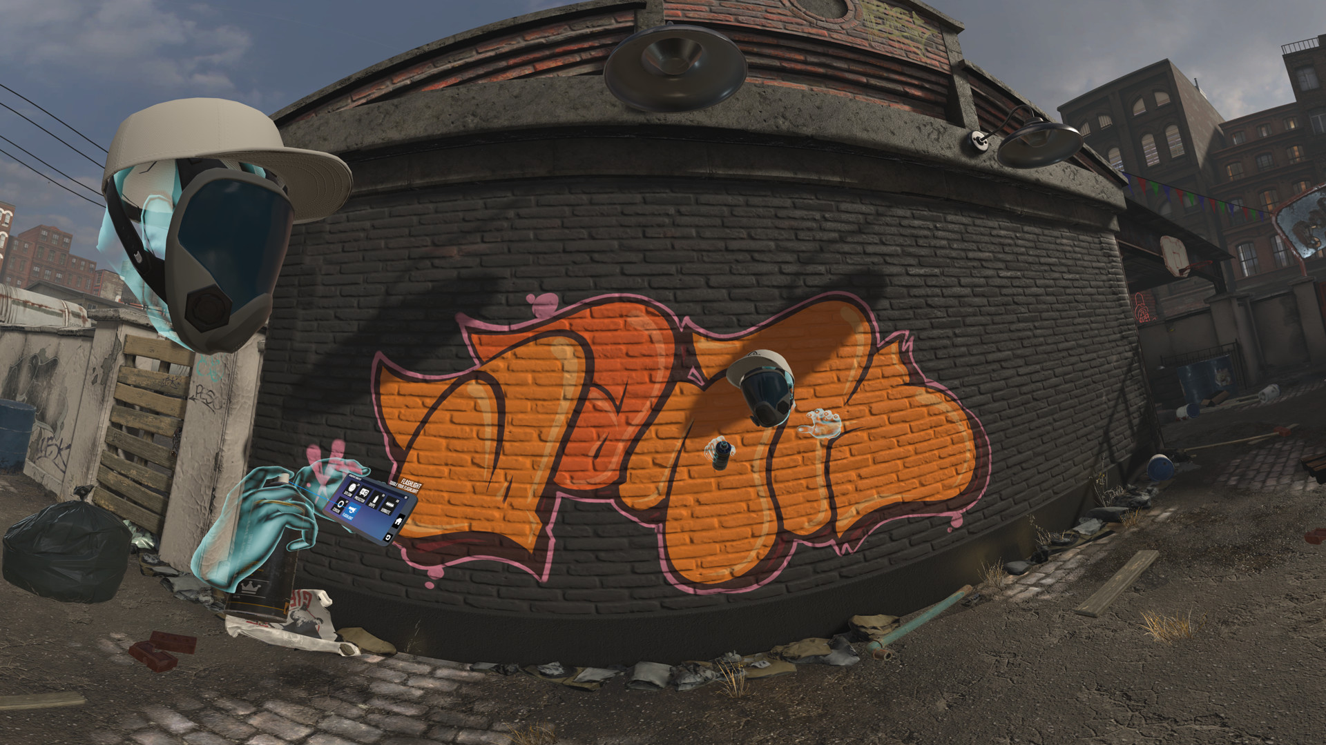 Скриншот: Kingspray Graffiti VR
