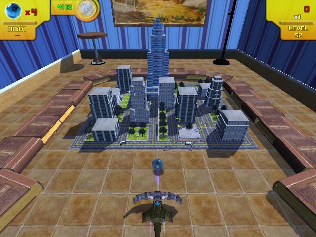 Скриншот: Breakout Invaders