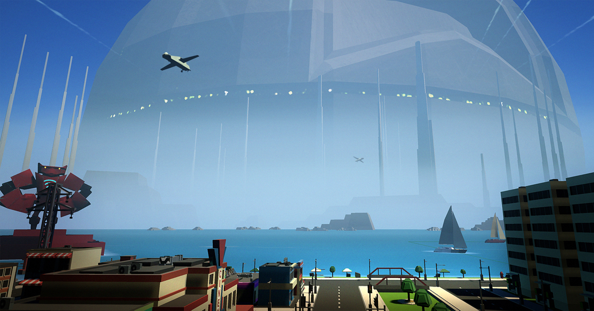 Скриншот: VRobot: VR Giant Robot Destruction Simulator