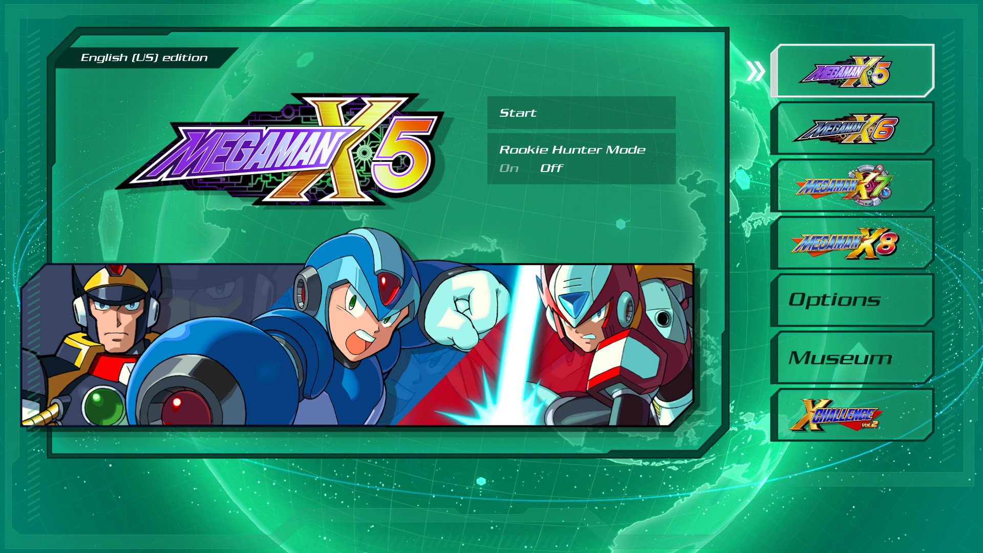 Скриншот: Mega Man X Legacy Collection 2