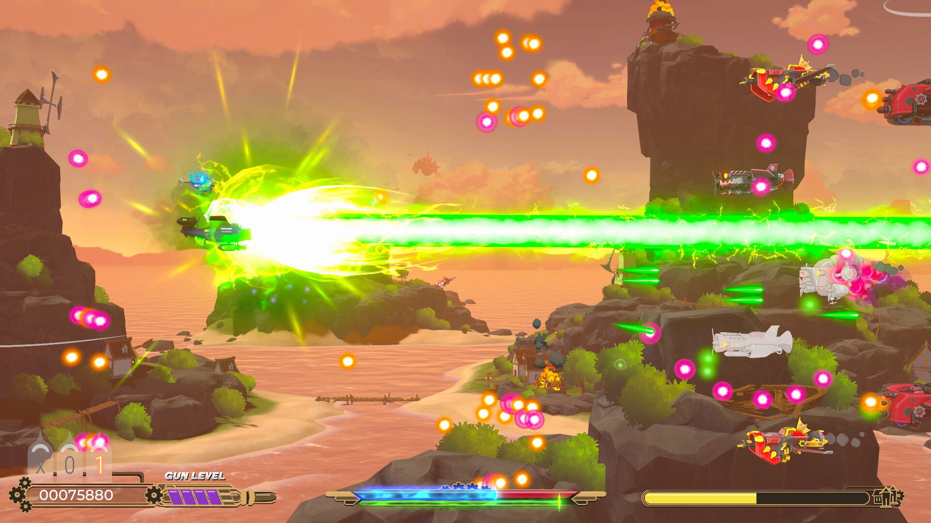 Скриншот: Kamikaze Lassplanes