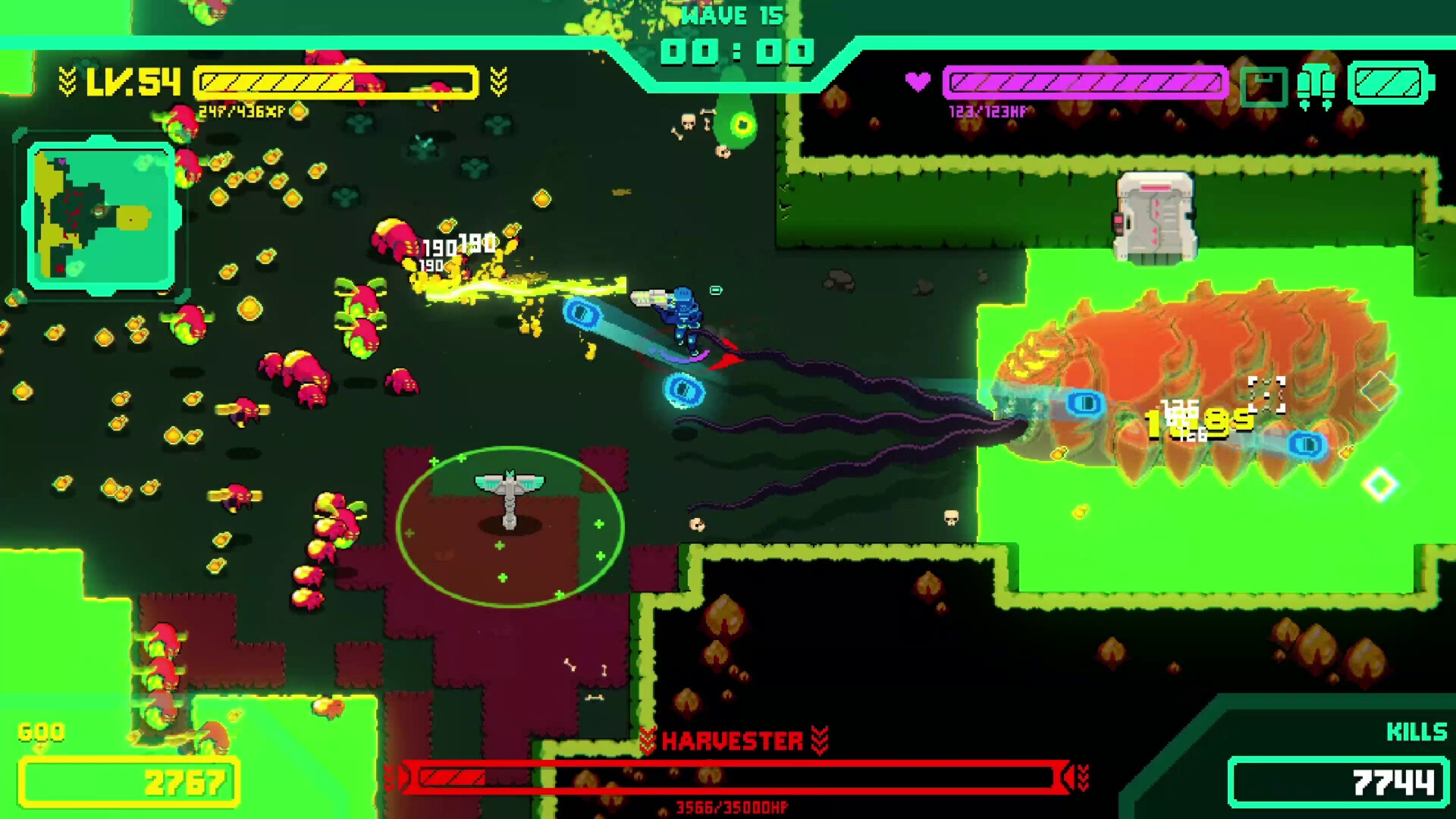 Скриншот: Hive Jump 2: Survivors