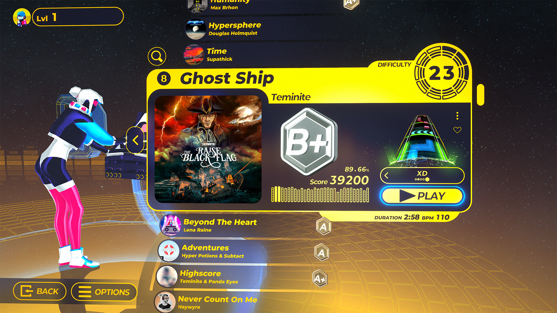 Скриншот: Spin Rhythm XD