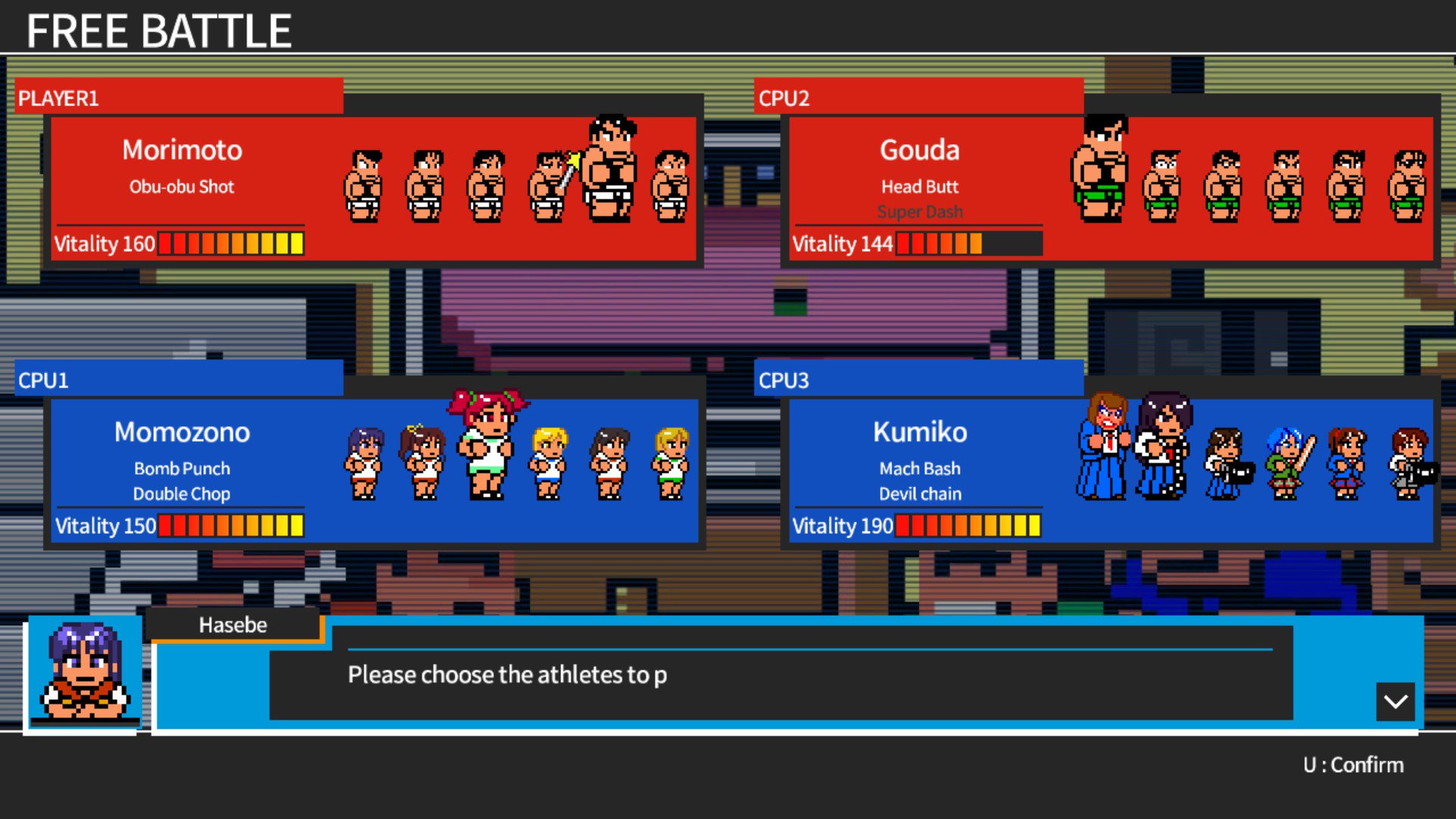 Скриншот 12: River City Super Sports Challenge ~All Stars Special~