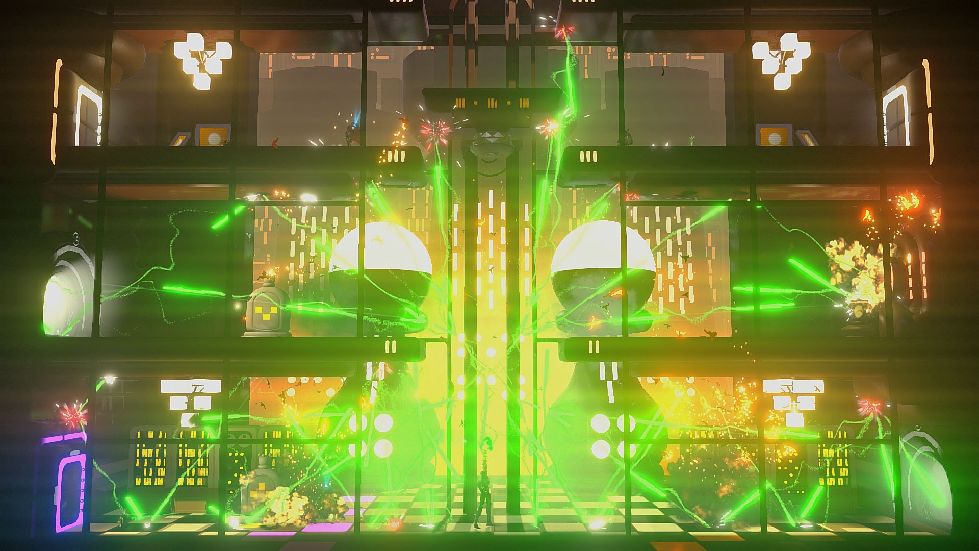 Скриншот: Headlander