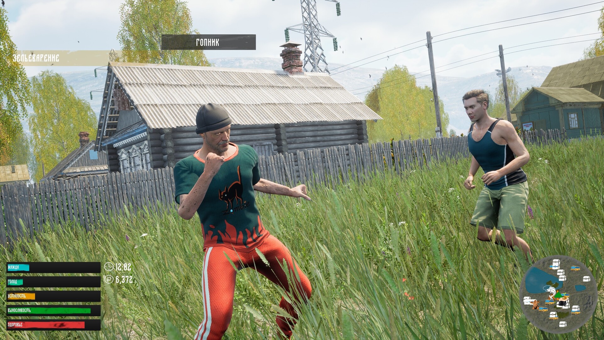 Скриншот: Russian Village Simulator