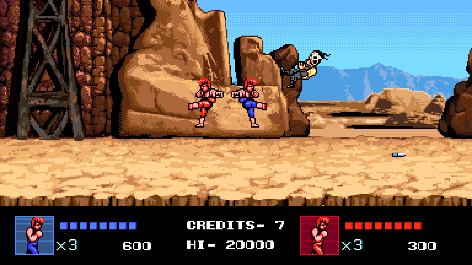 Скриншот: Double Dragon IV