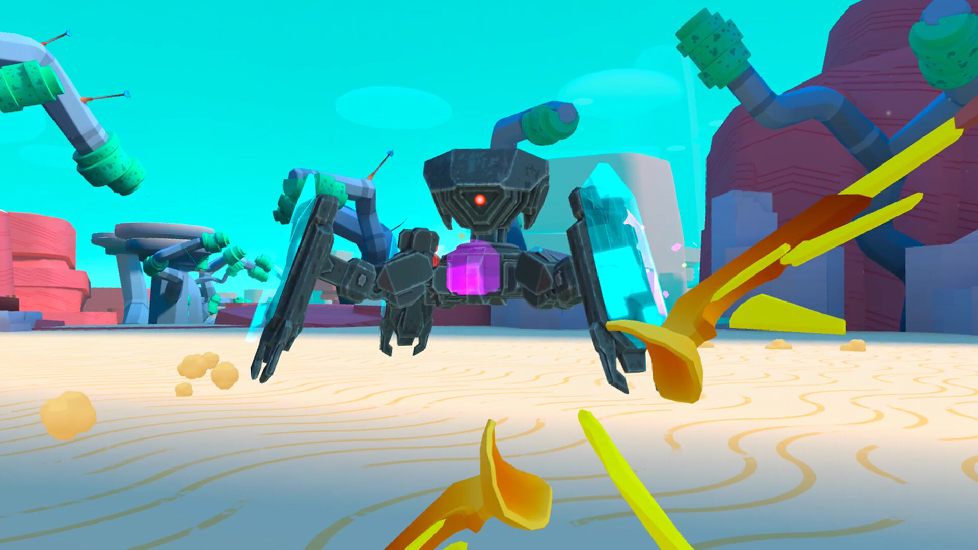 Скриншот: Windlands 2