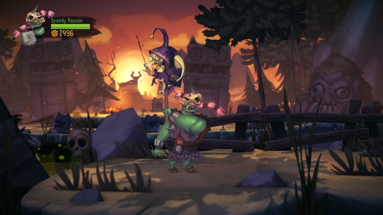 Скриншот: Zombie Vikings