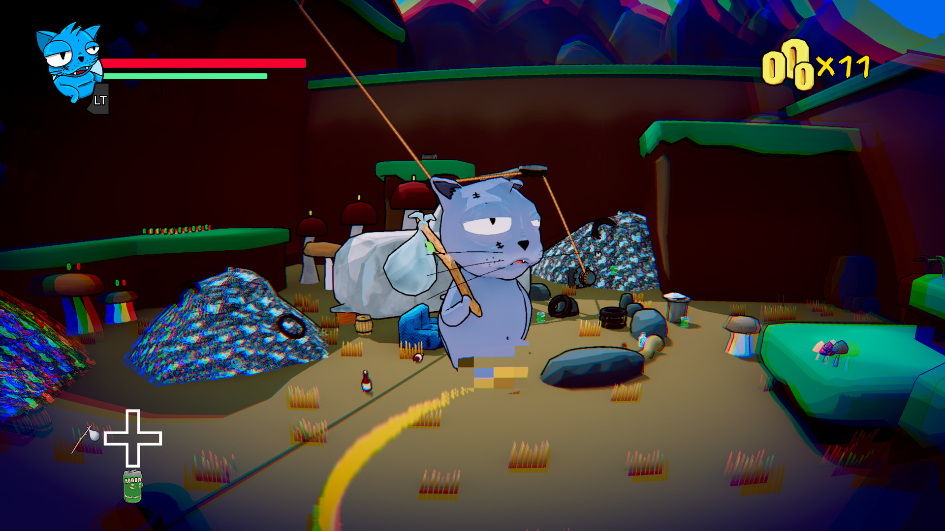 Скриншот: Hobo Cat Adventures