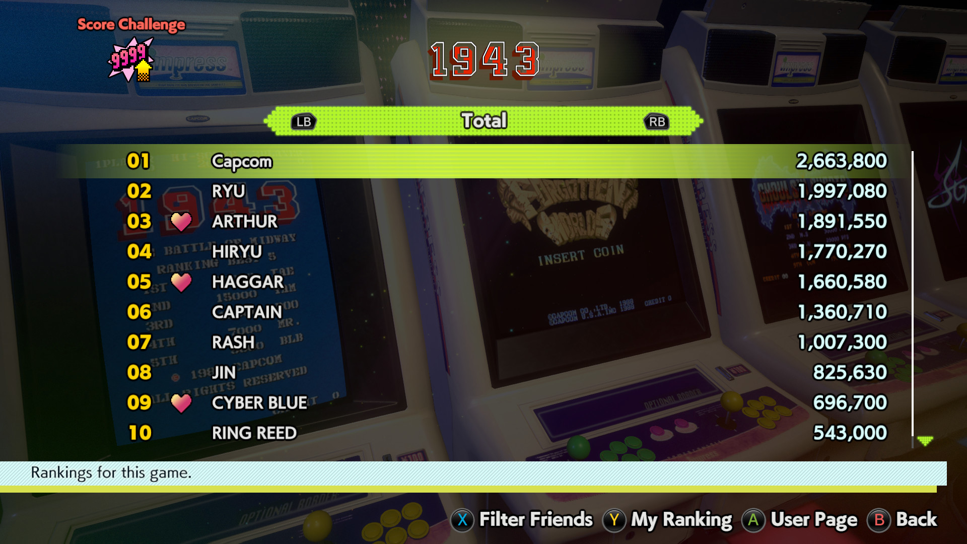 Скриншот 8: Capcom Arcade Stadium