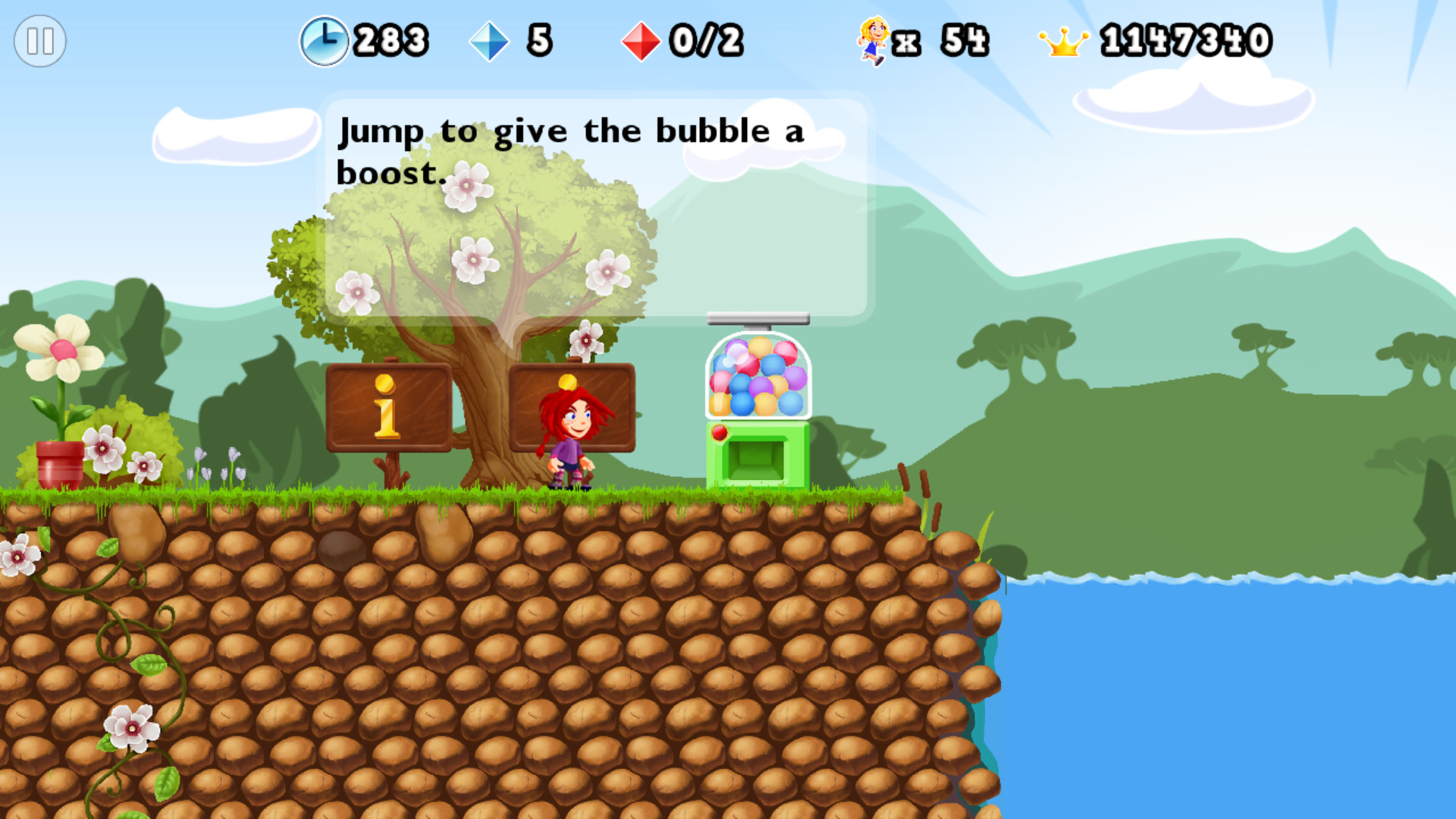 Скриншот 10: Giana Sisters 2D