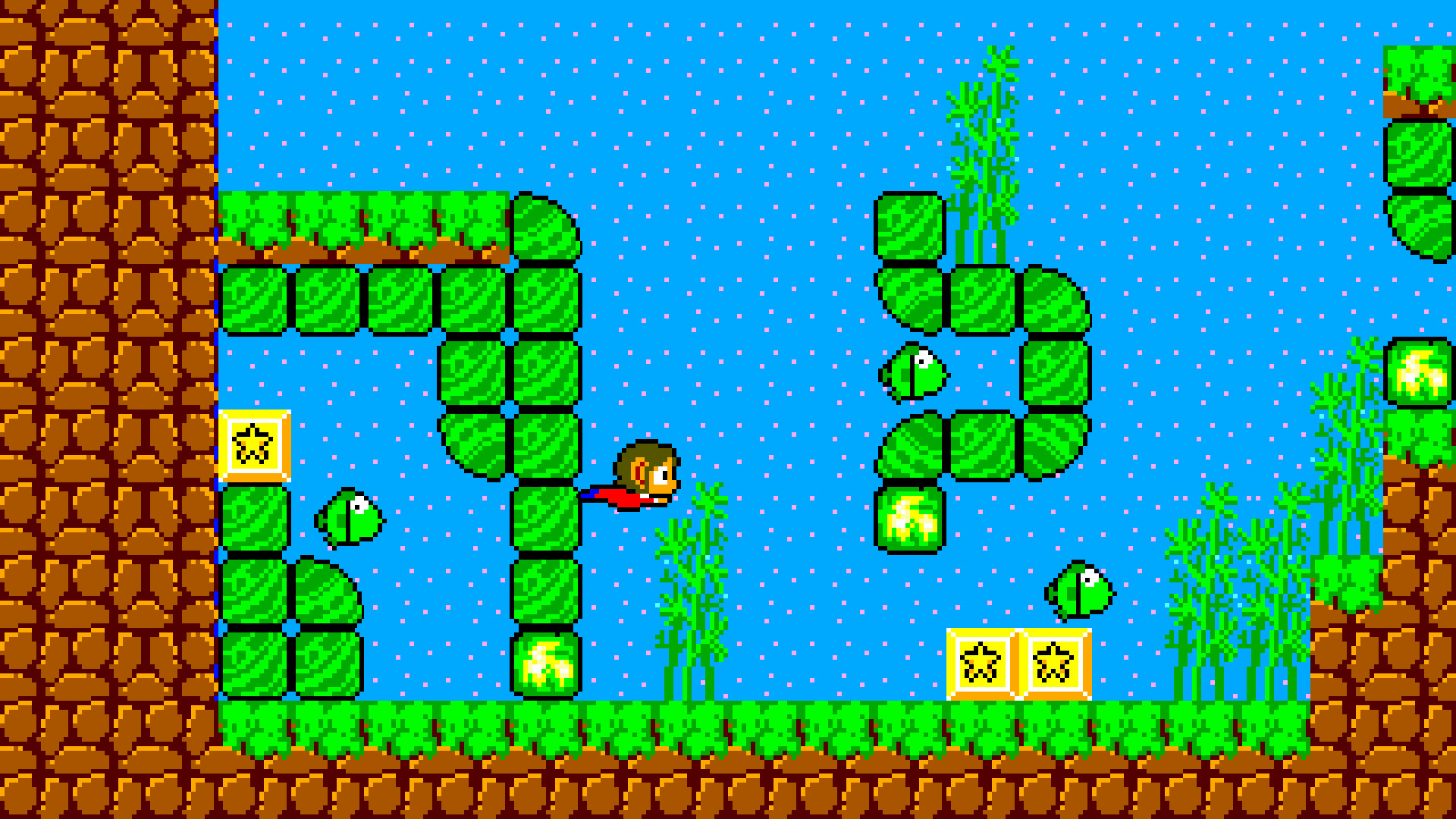 Скриншот: Alex Kidd in Miracle World DX