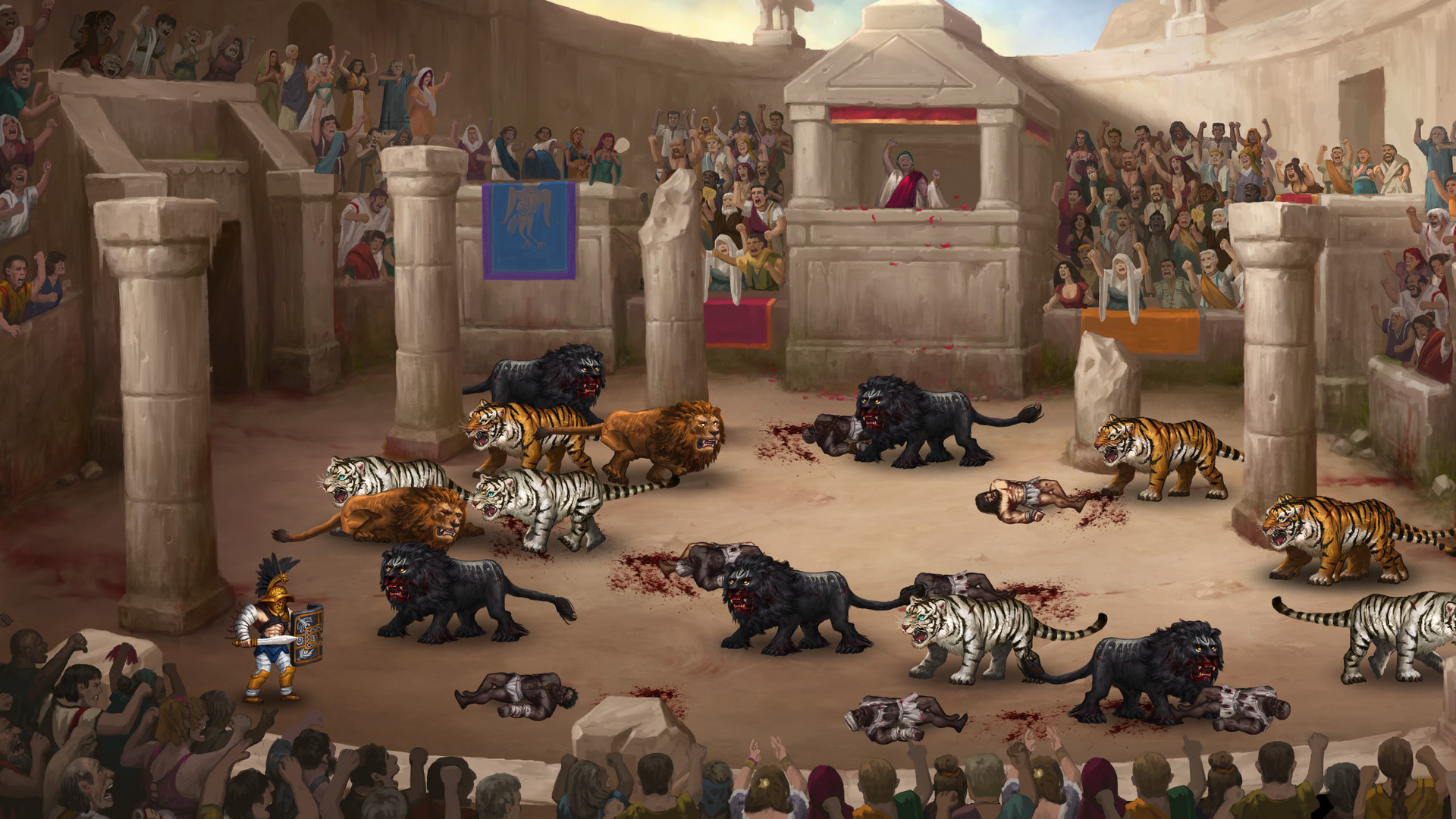 Скриншот: Story of a Gladiator