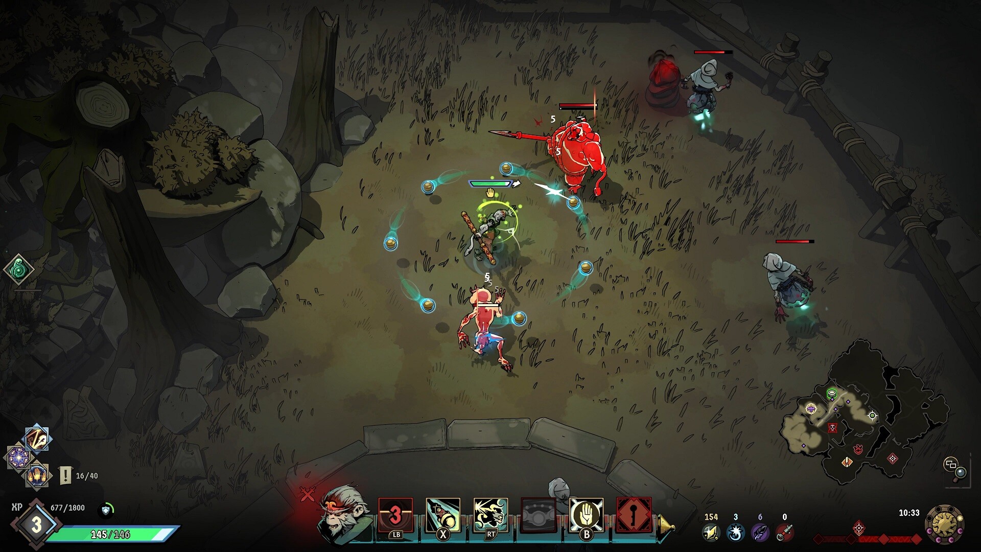 Скриншот: Ravenswatch