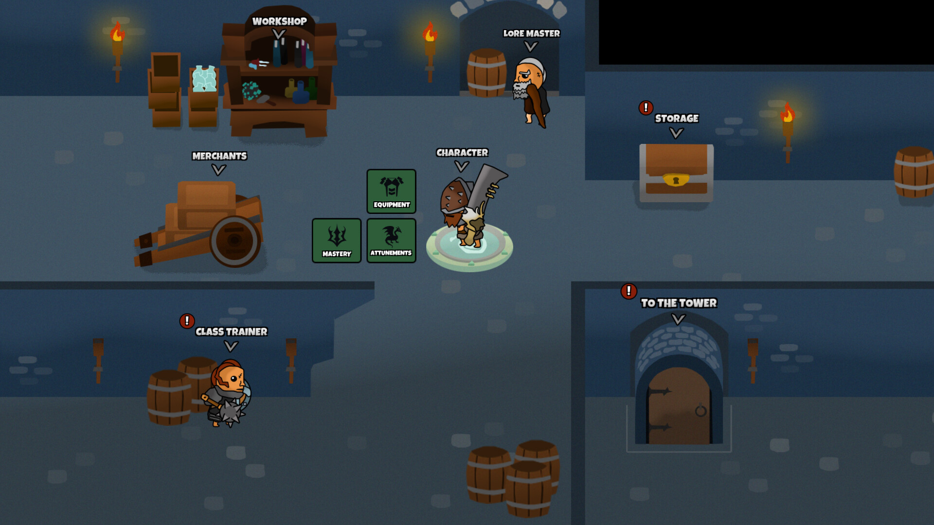 Скриншот: Tower Walker: MMO Grind Simulator