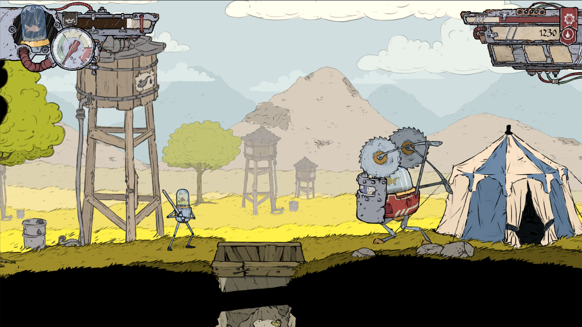 Скриншот: Feudal Alloy