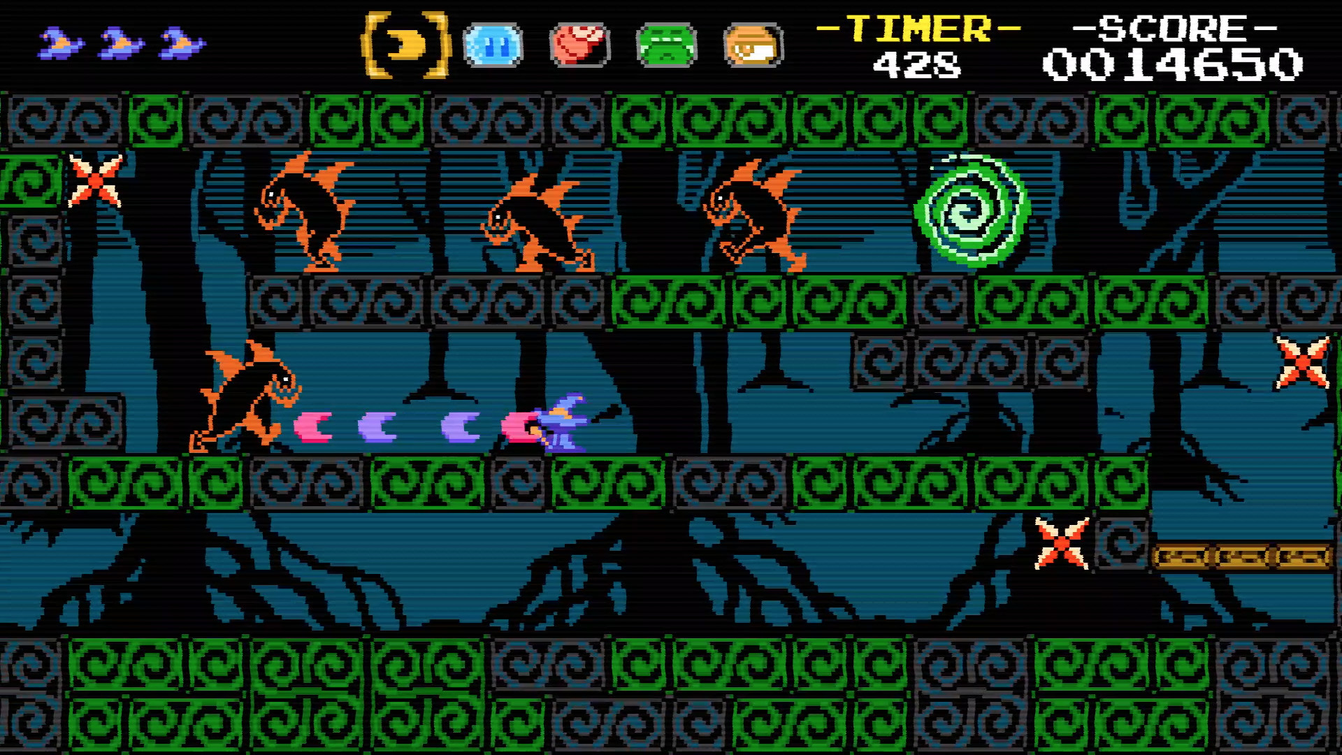 Скриншот: Ravva and the Cyclops Curse