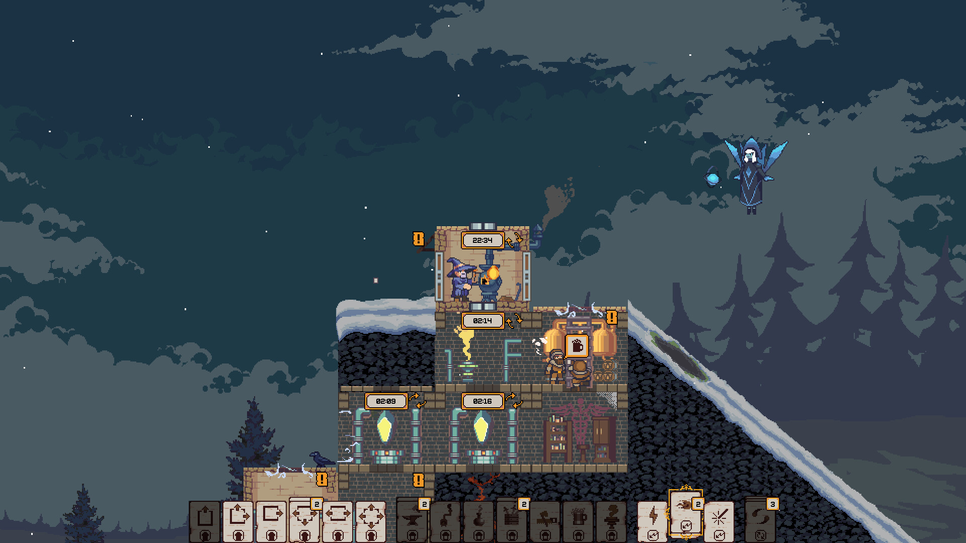 Скриншот: Dwarven Skykeep