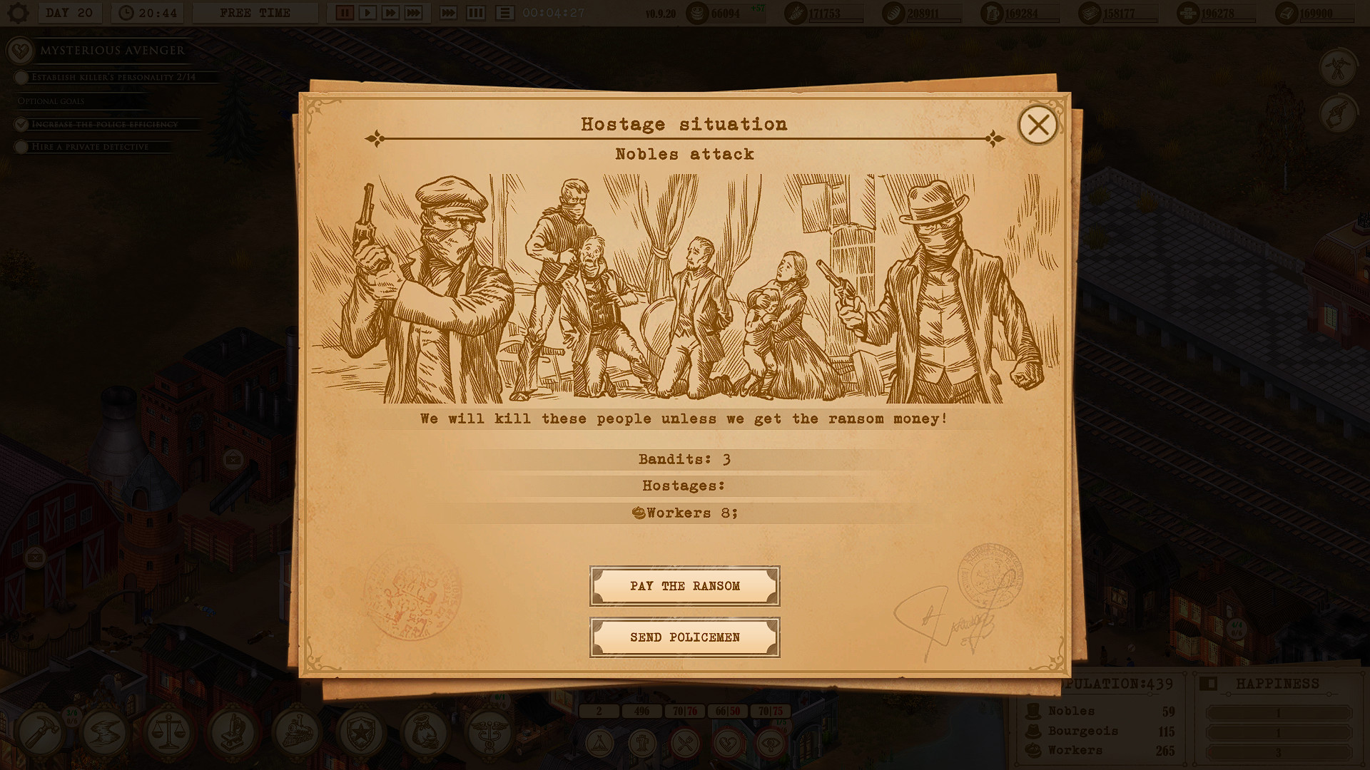 Скриншот: Kapital: Sparks of Revolution