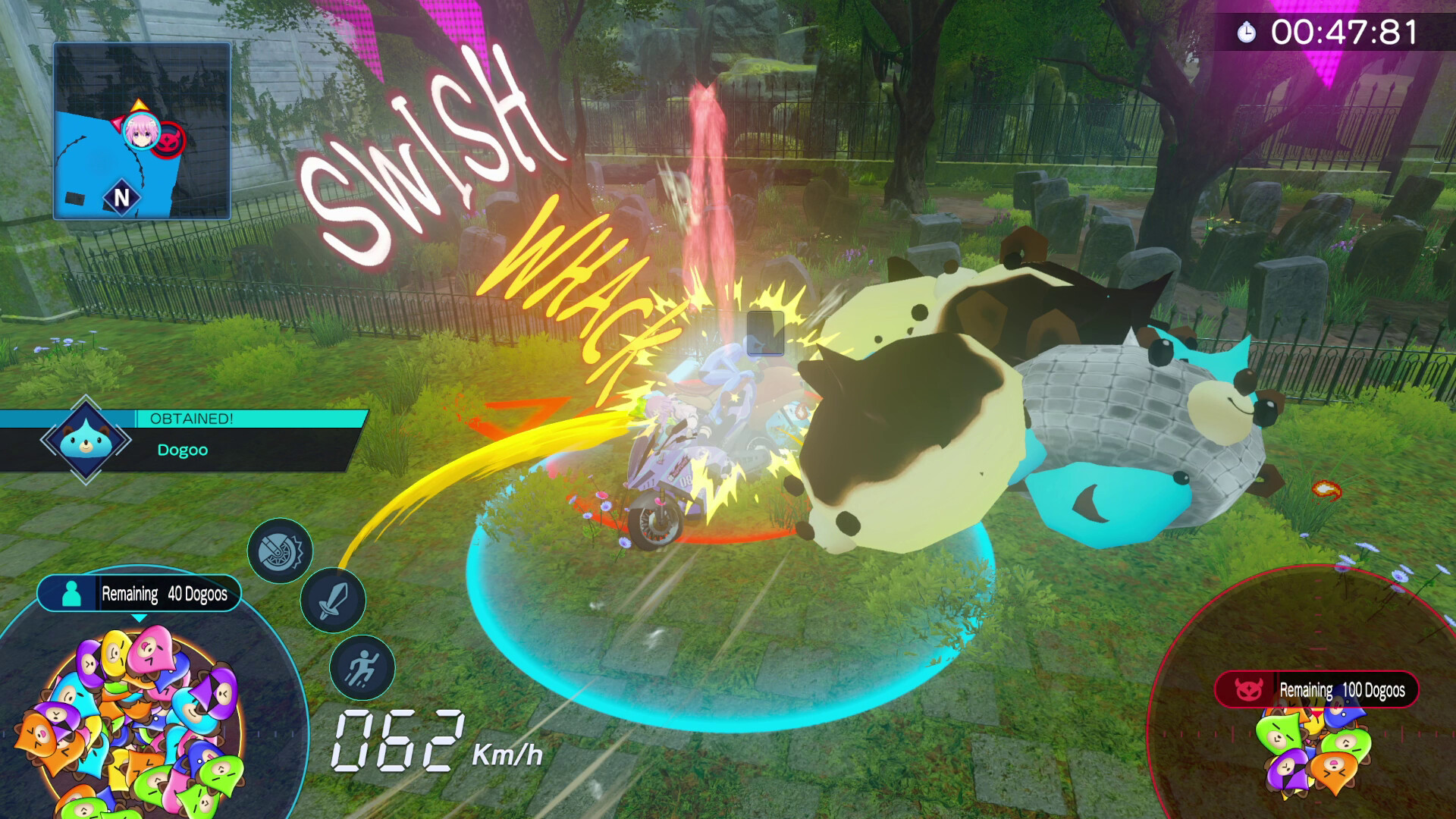 Скриншот 14: Neptunia Riders VS Dogoos