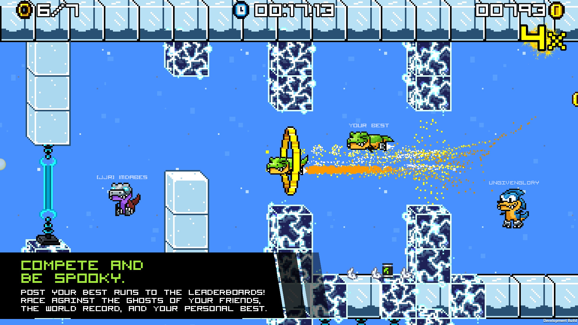 Скриншот: JumpJet Rex