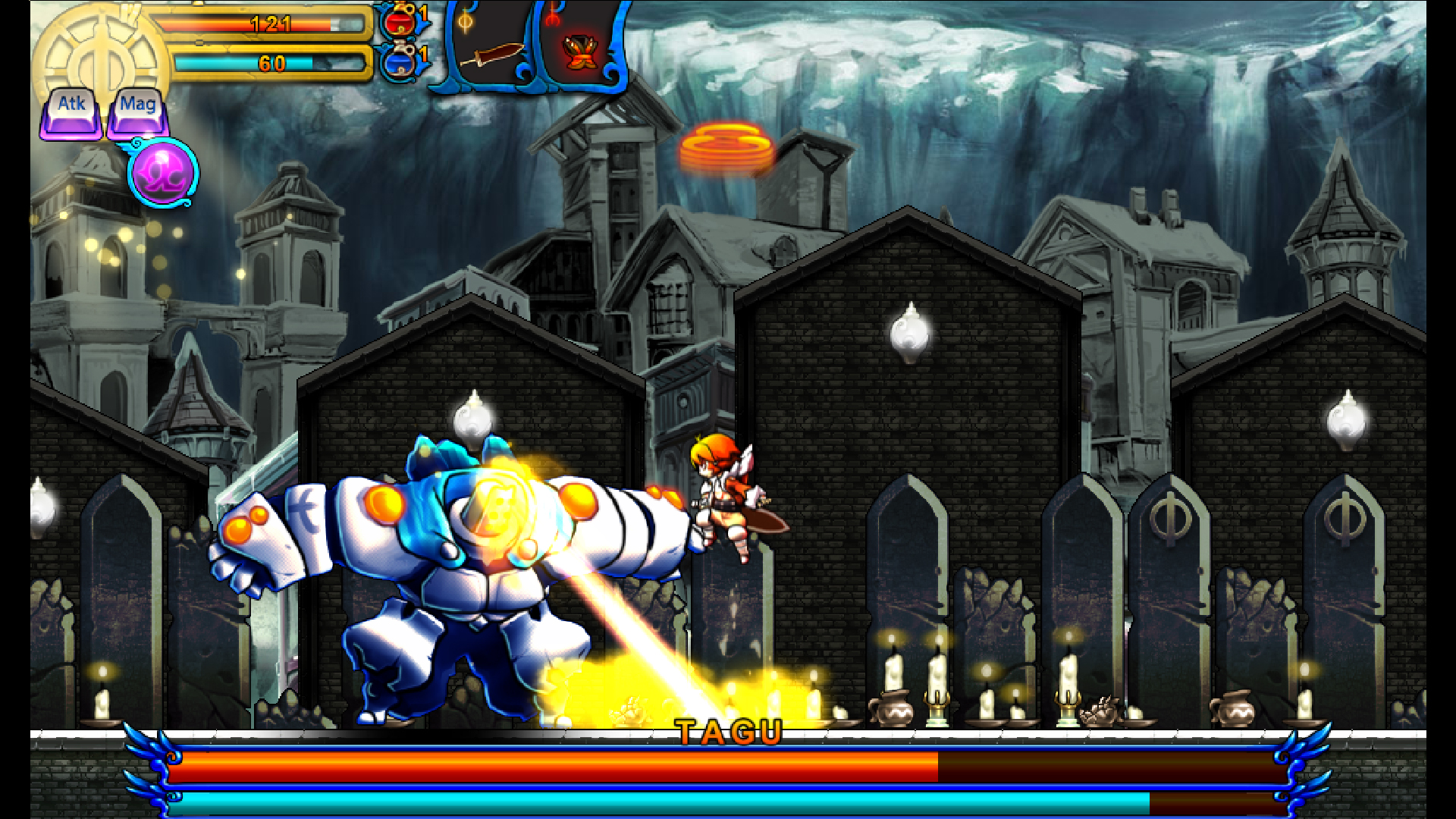 Скриншот: Valdis Story: Abyssal City