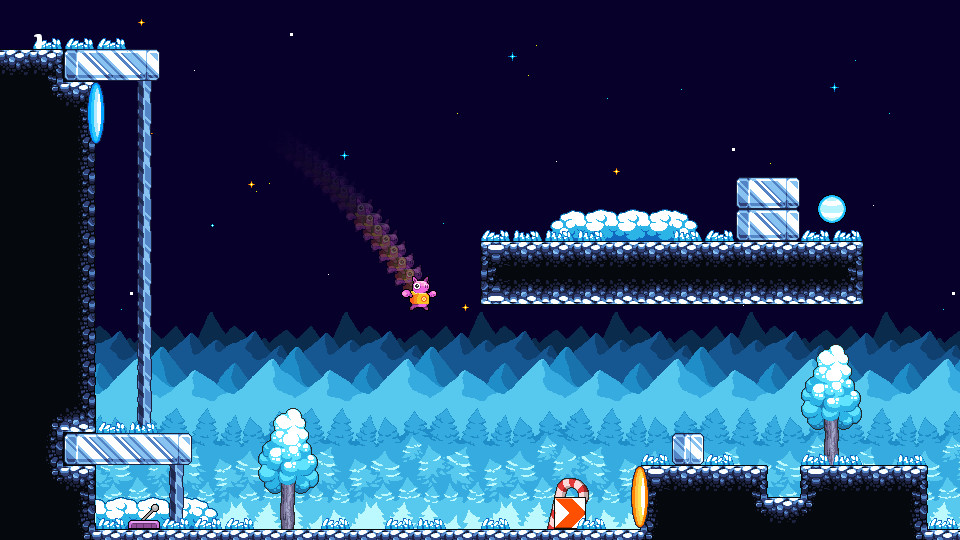 Скриншот: Squishy the Suicidal Pig