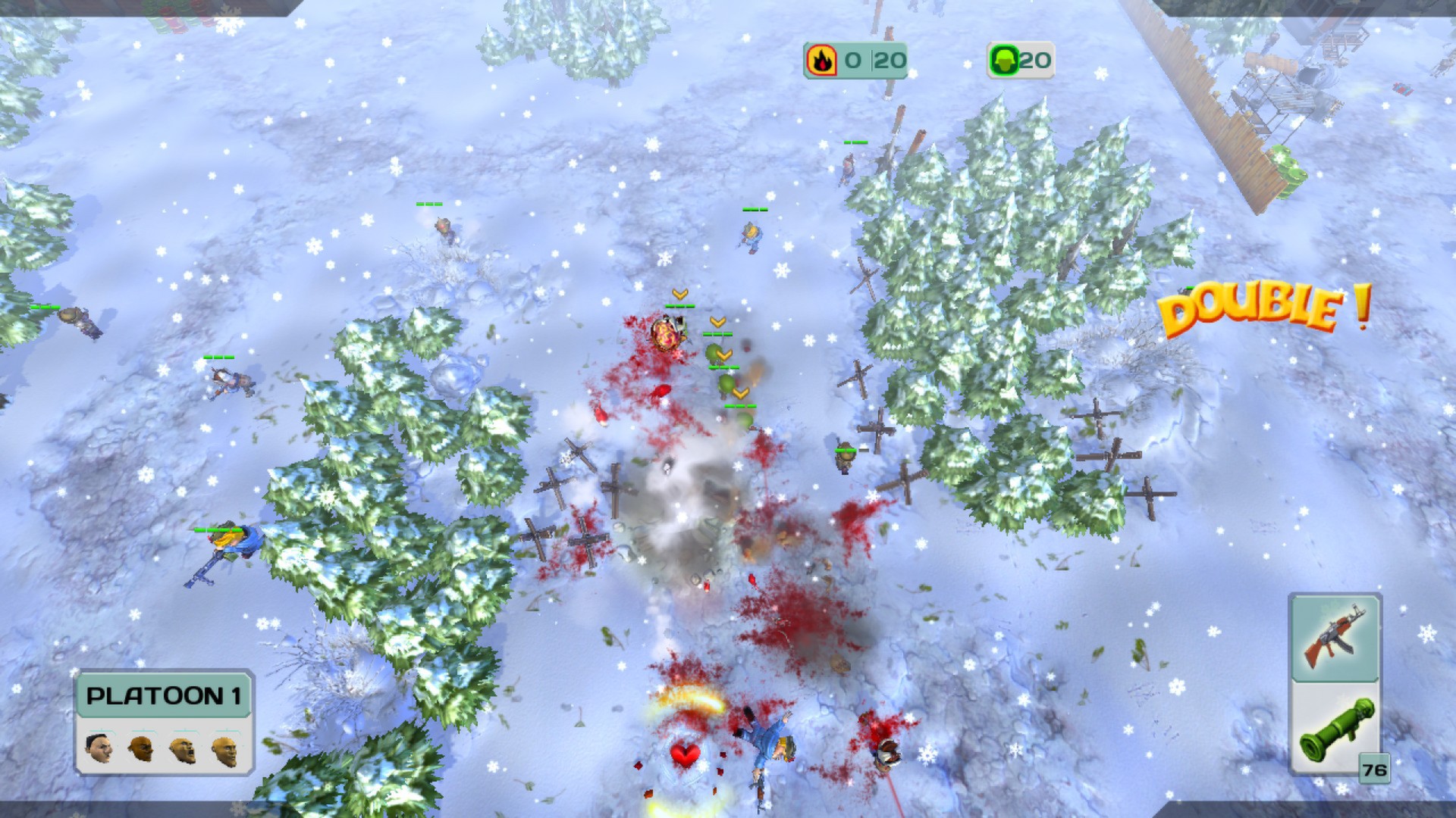 Скриншот 8: Cannon Fodder 3