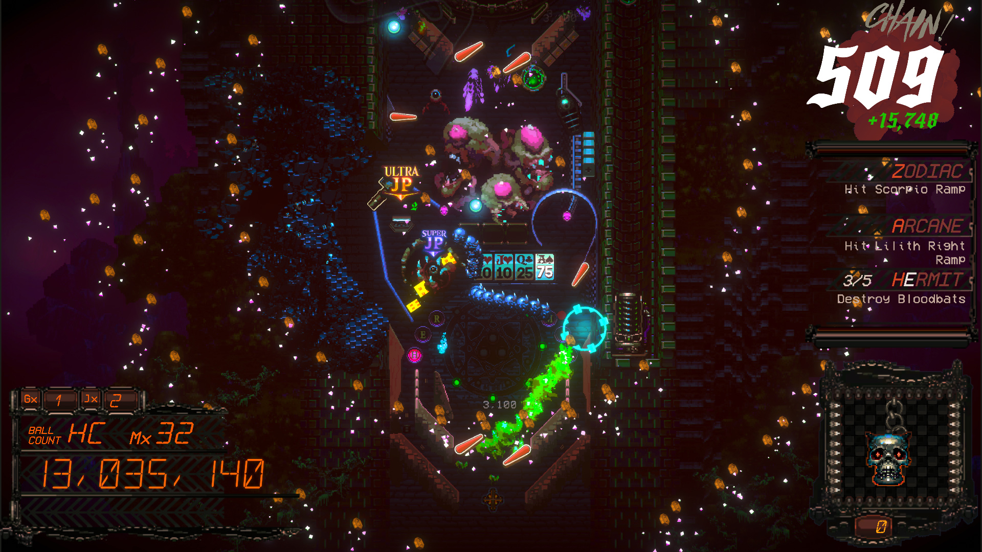 Скриншот: DEMON'S TILT