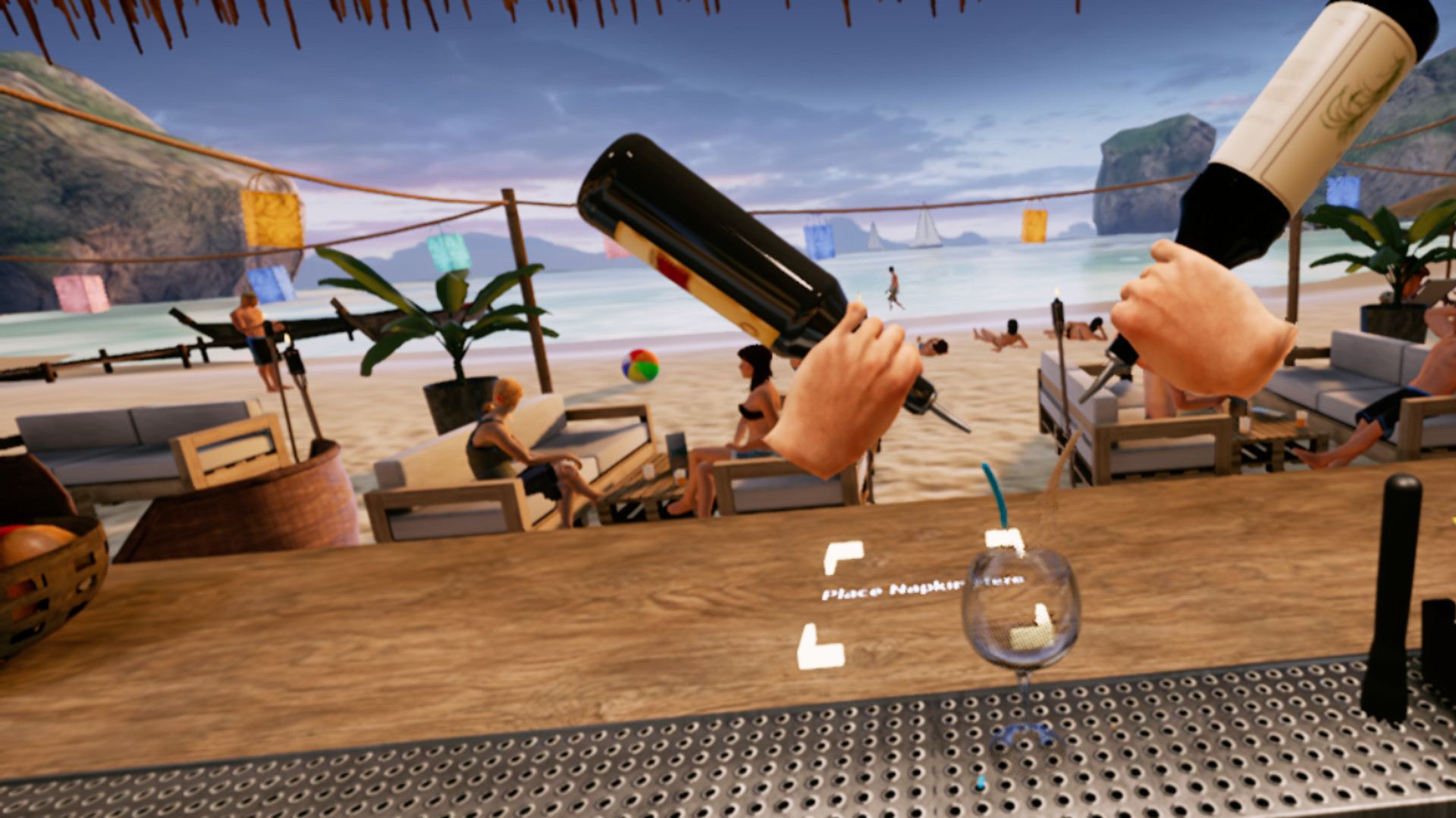 Скриншот: Bartender VR Simulator