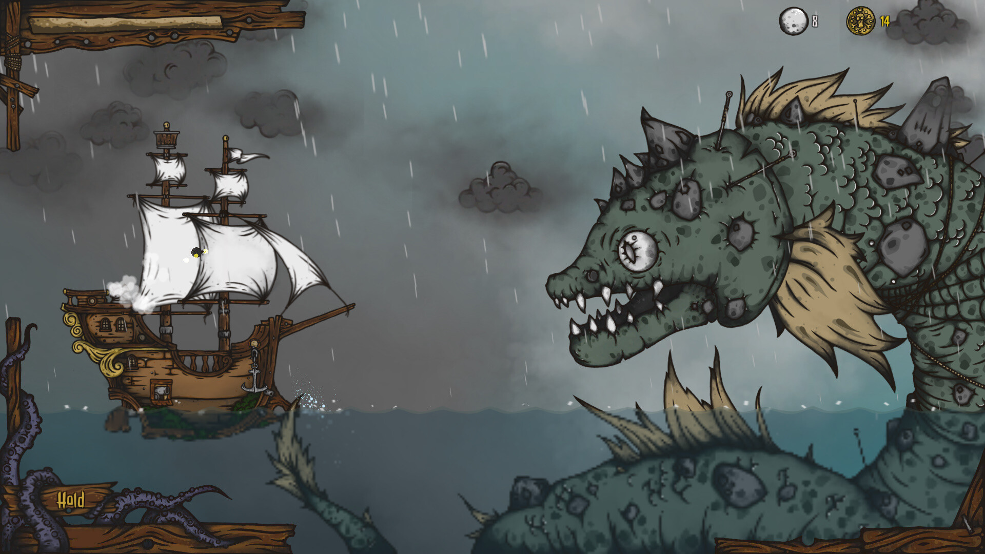 Скриншот: Captain Goose