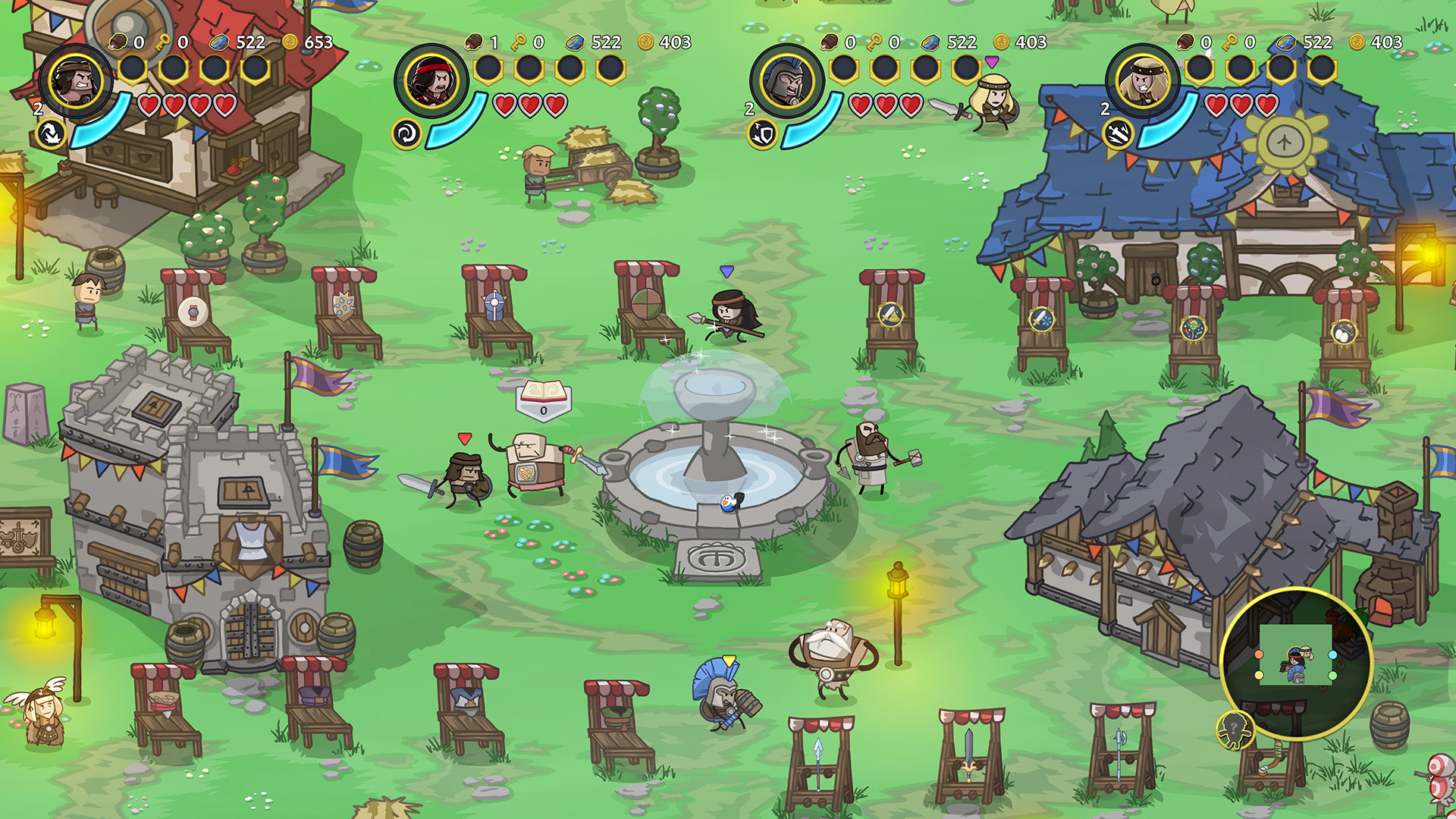 Скриншот: Conan Chop Chop