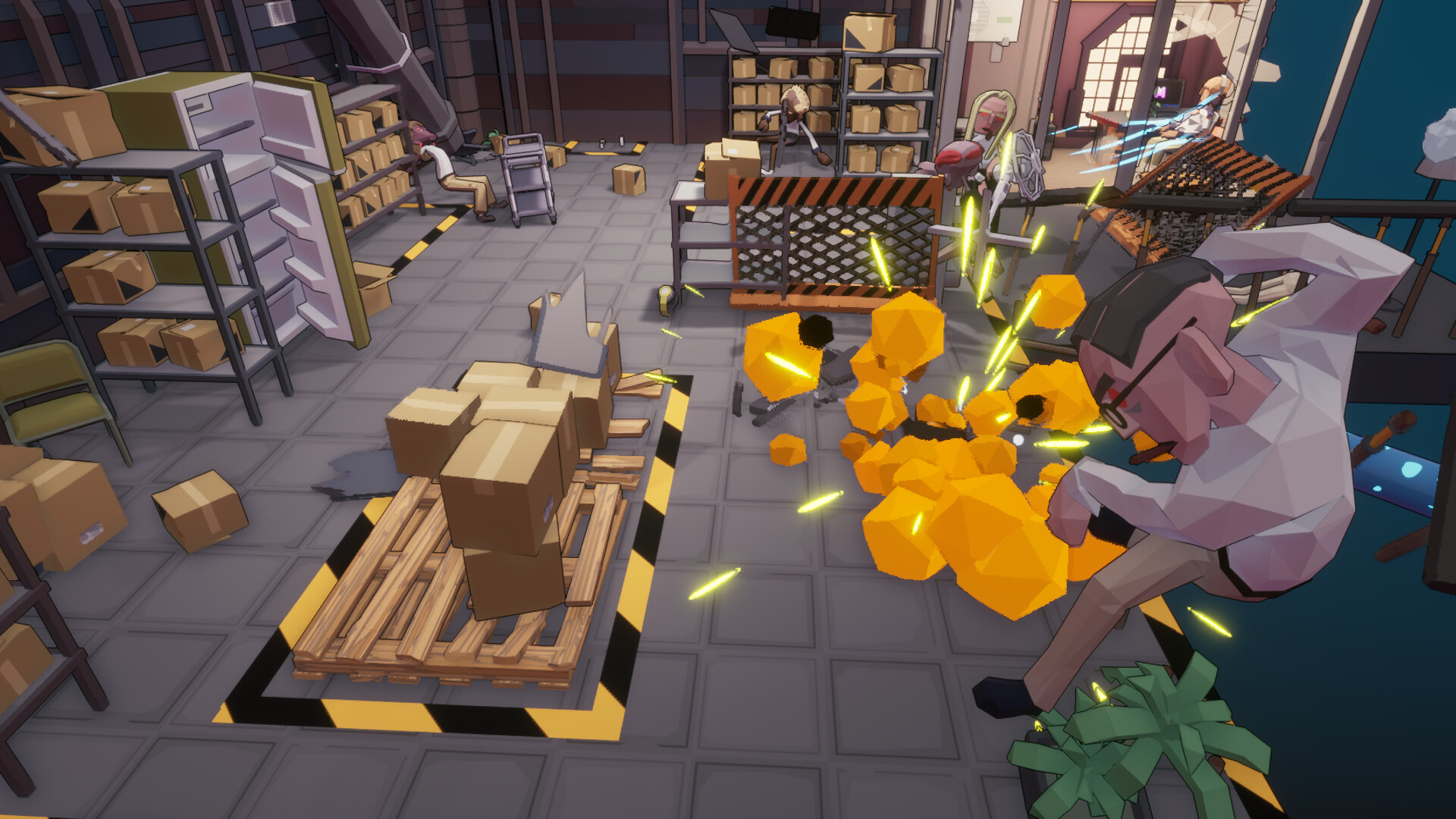 Скриншот: Office Fight