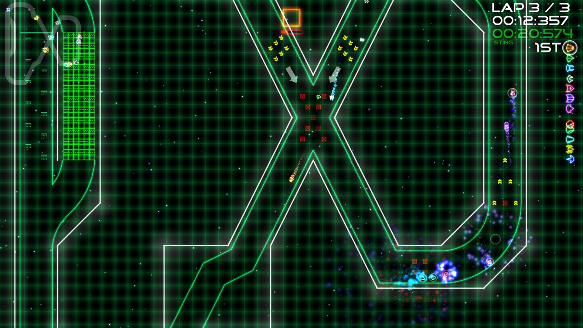 Скриншот: Super Laser  Racer