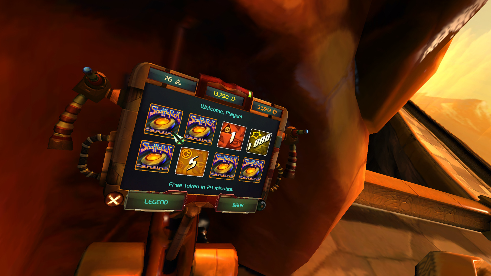 Скриншот: Shufflepuck Cantina Deluxe