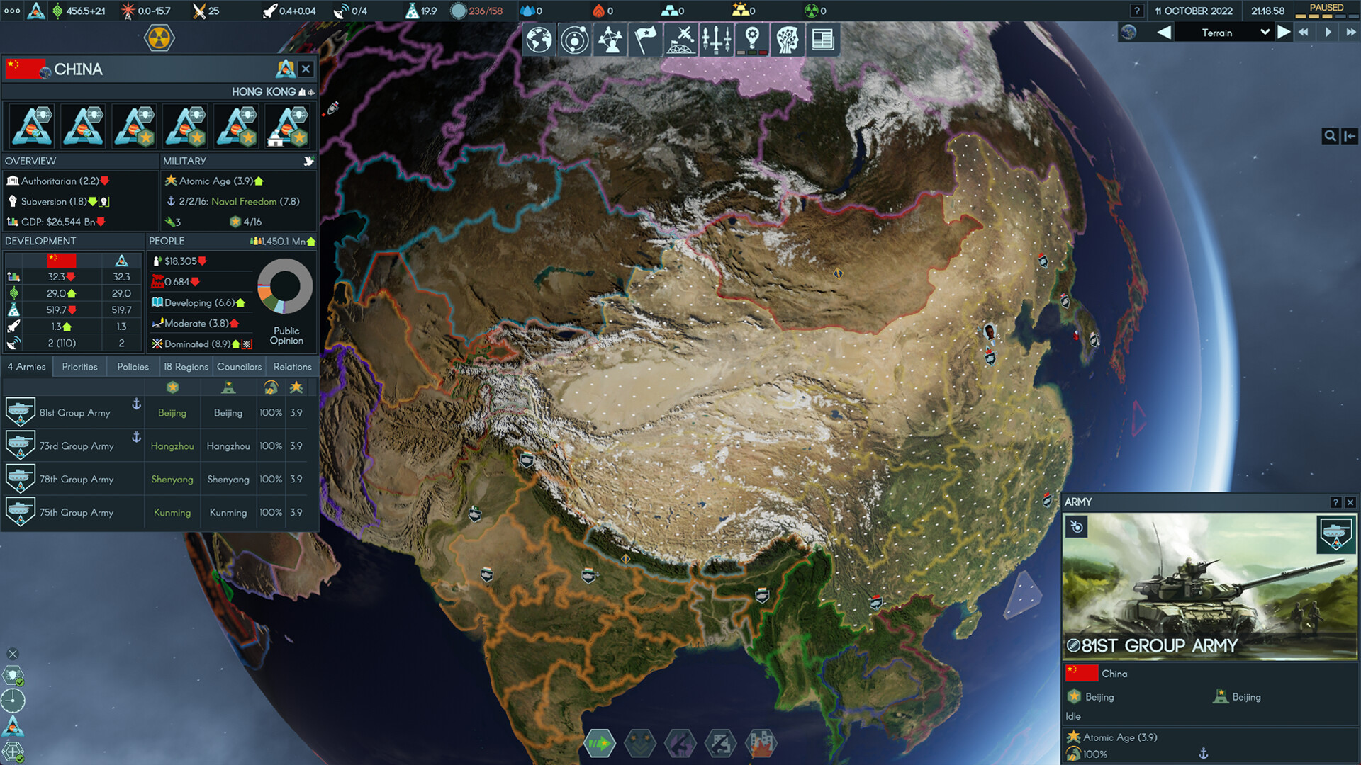 Скриншот: Terra Invicta