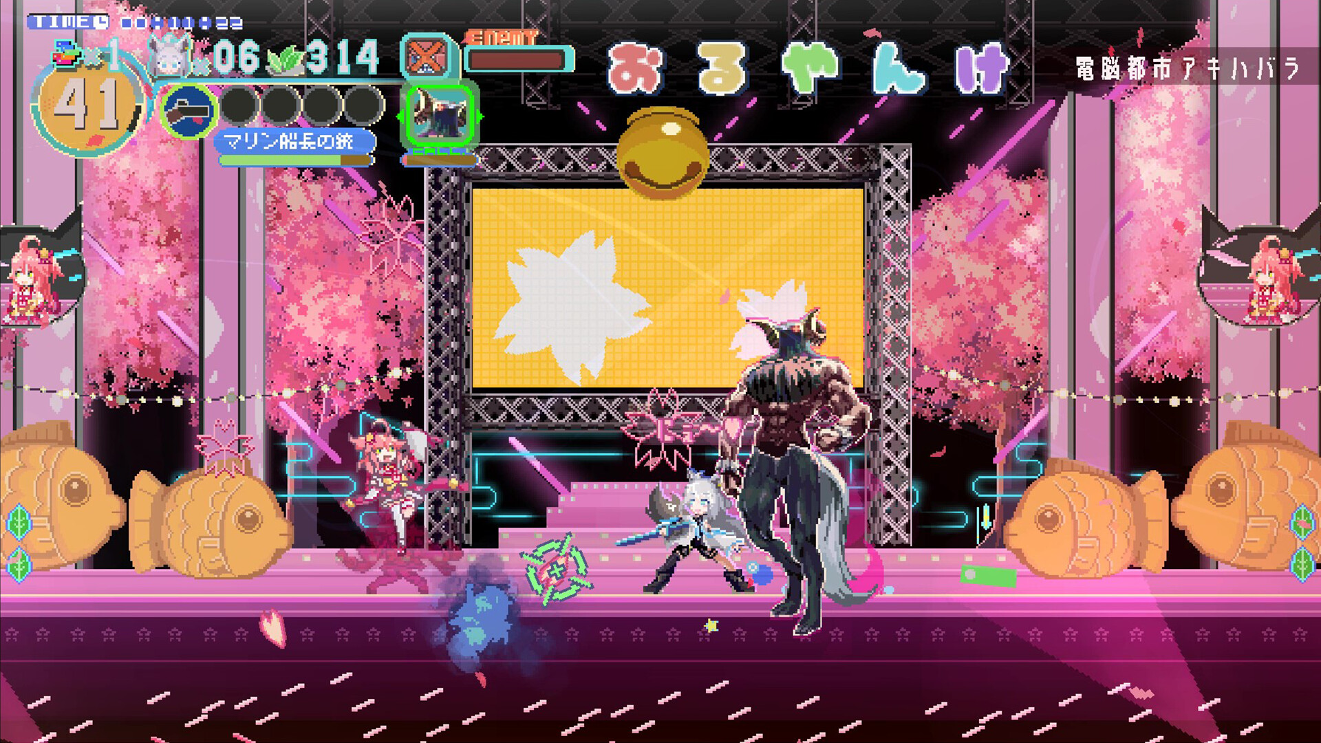 Скриншот: FUBUKI ～zero in on Holoearth～ HOLOLIVE ALTERNATIVE