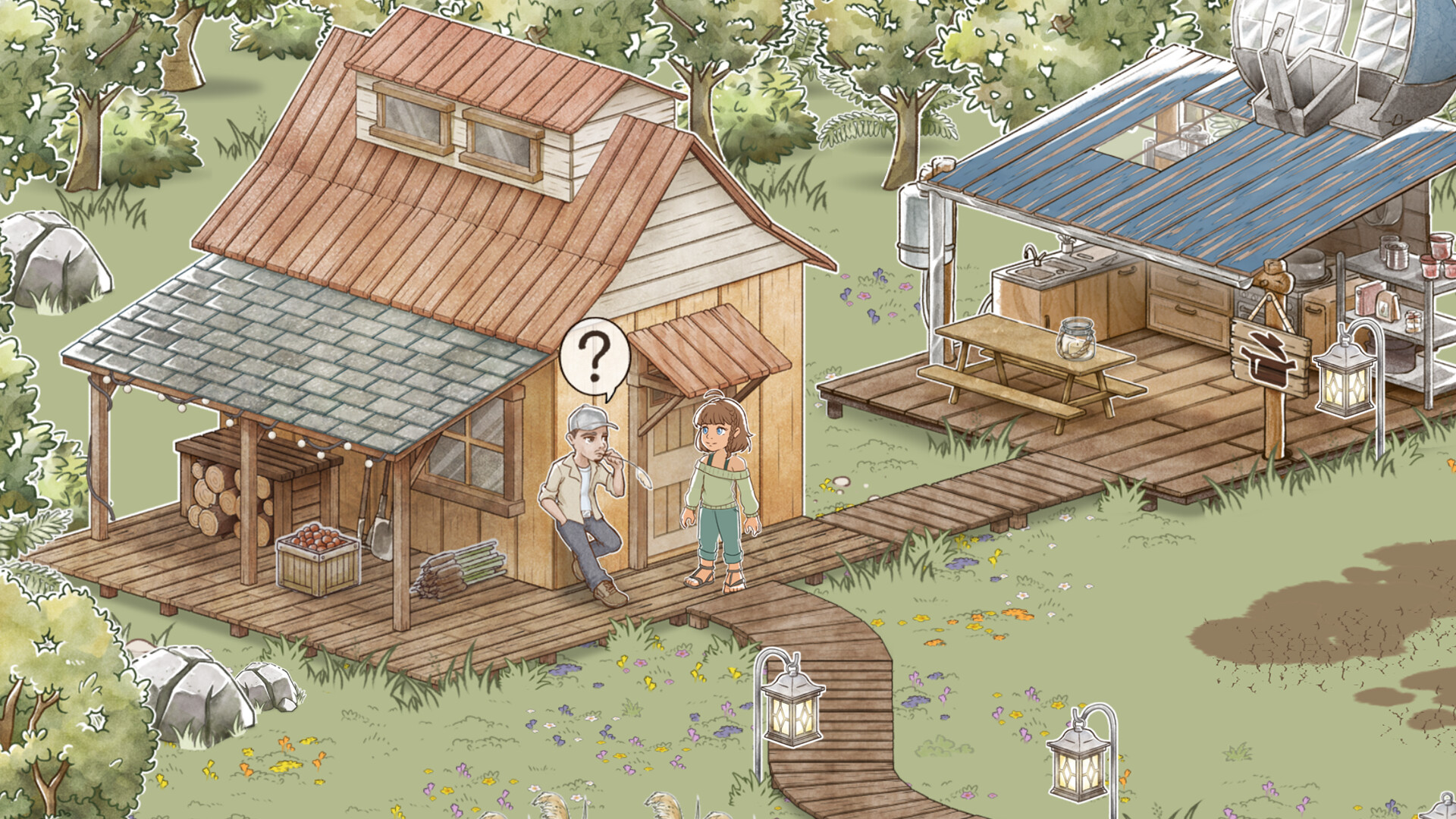 Скриншот 7: Kamaeru: A Frog Refuge