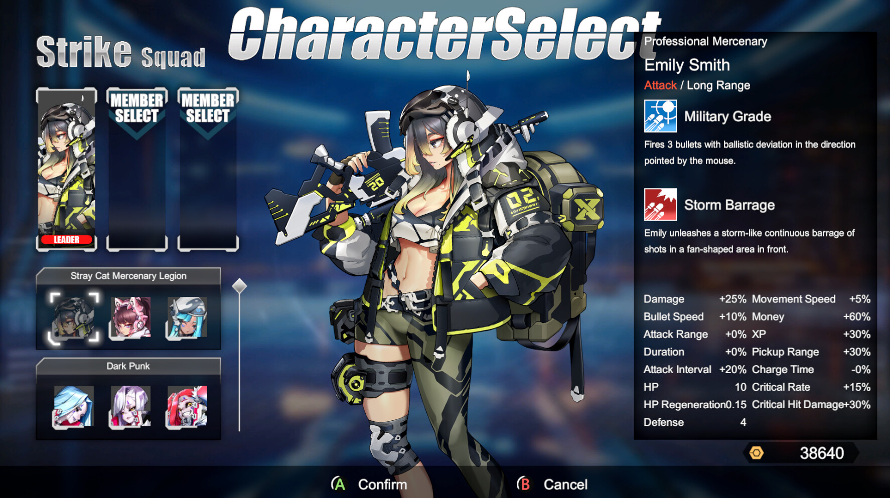 Скриншот: Valkyrie Squad: Siege Breakers