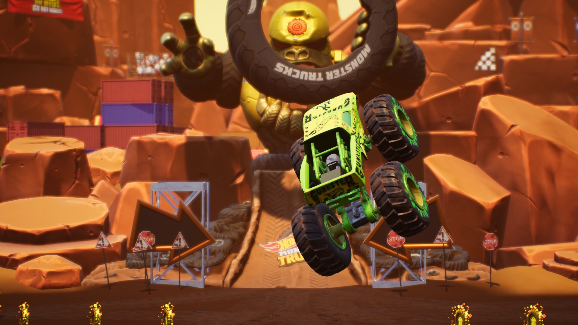 Скриншот: Hot Wheels Monster Trucks: Stunt Mayhem™