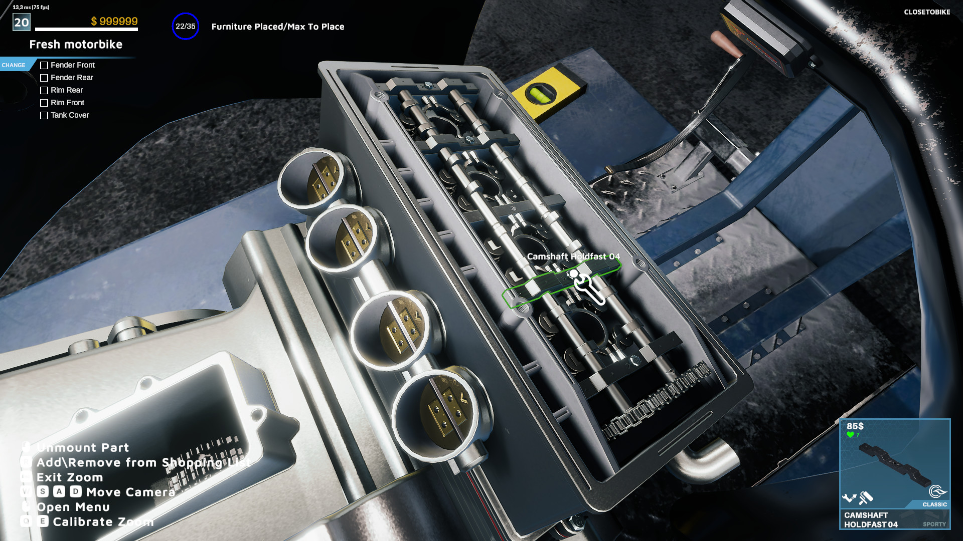 Скриншот: Motorcycle Mechanic Simulator 2021