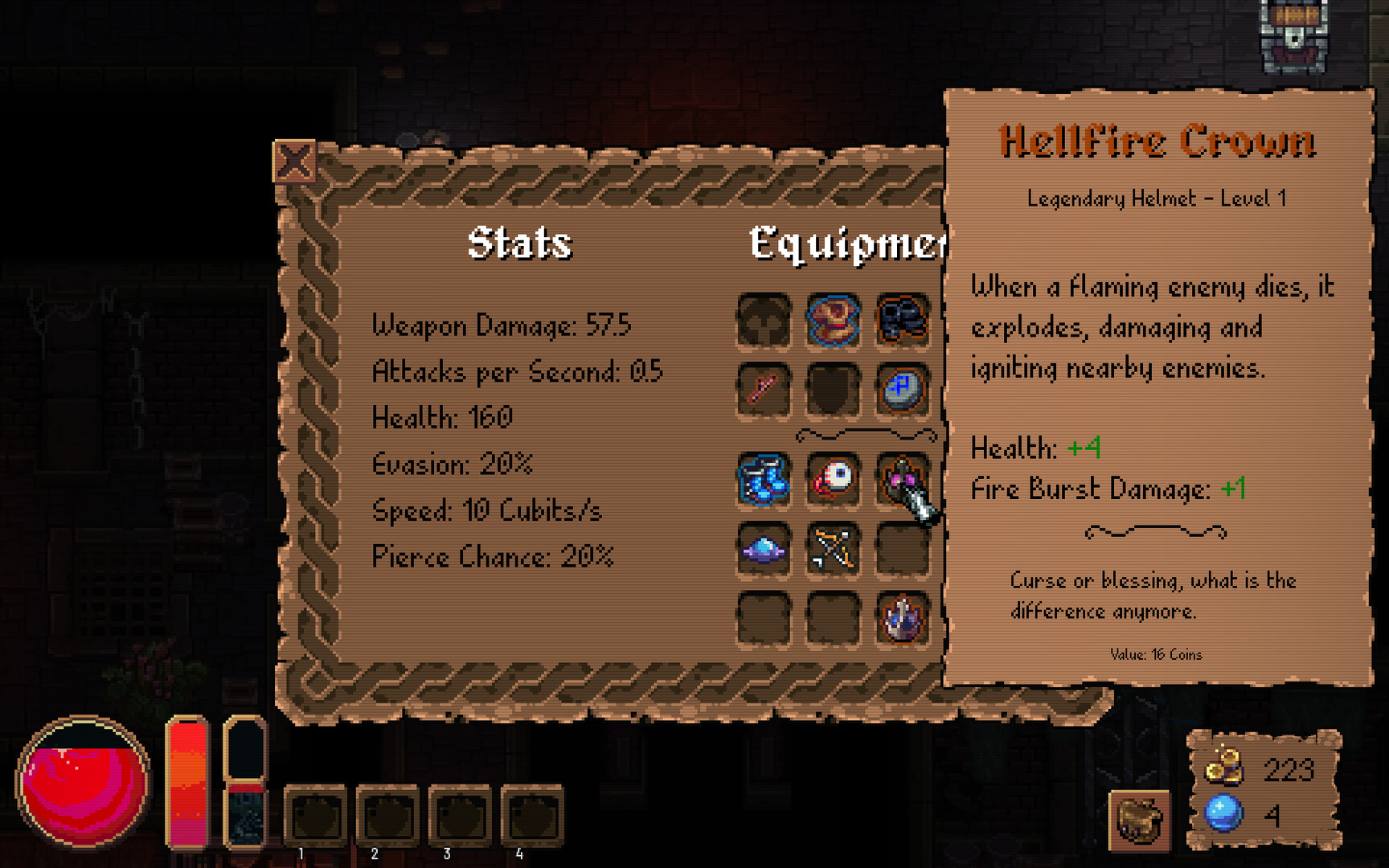 Скриншот: Into the Necrovale