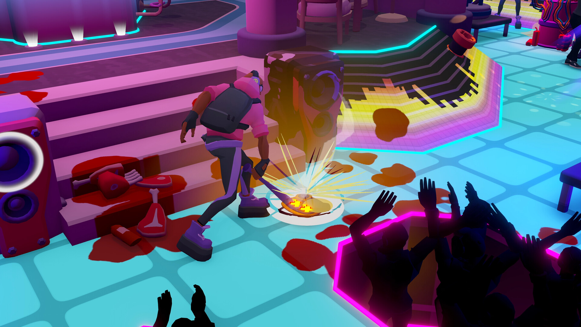 Скриншот: JUSTICE SUCKS: Tactical Vacuum Action